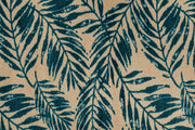 Palm Leaf Teal Small