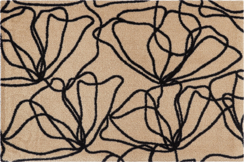Poppies Black Small