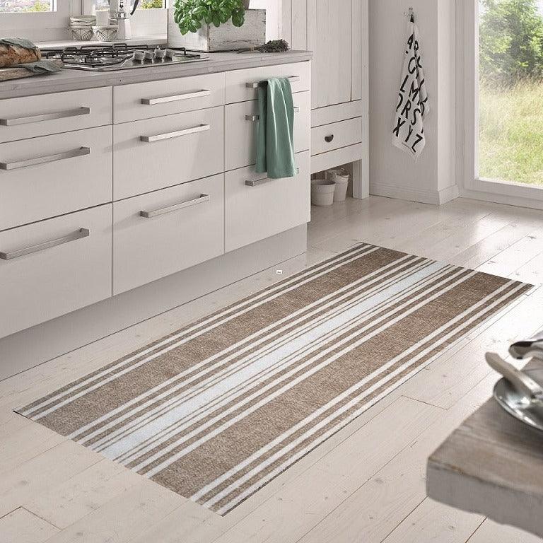 Linen washable entrance mats by Studio 67
