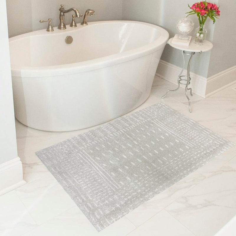 Stitches washable bathroom mats by Studio 67