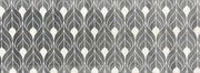 Tulle Gray Floor Mats - Runner