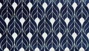 Tulle Navy Floor Mats  - Medium